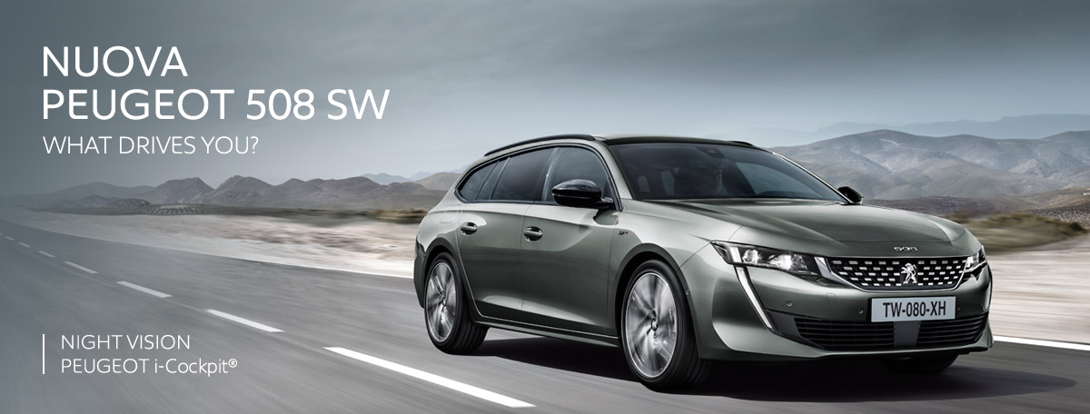 Peugeot 508 SW da Autocentro Carlo Steger Mendrisio